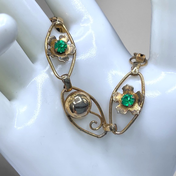 🌺Vintage Gold Filled Bracelet - Picture 2 of 15